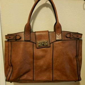 Fossil Leather Tote bag